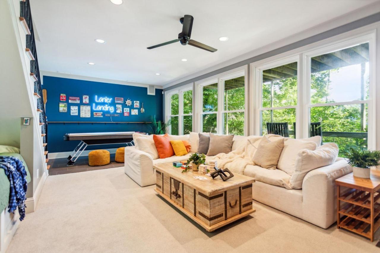 Lanier Landing - Private Dock Hot Tub Game Room Gainesville Exterior photo
